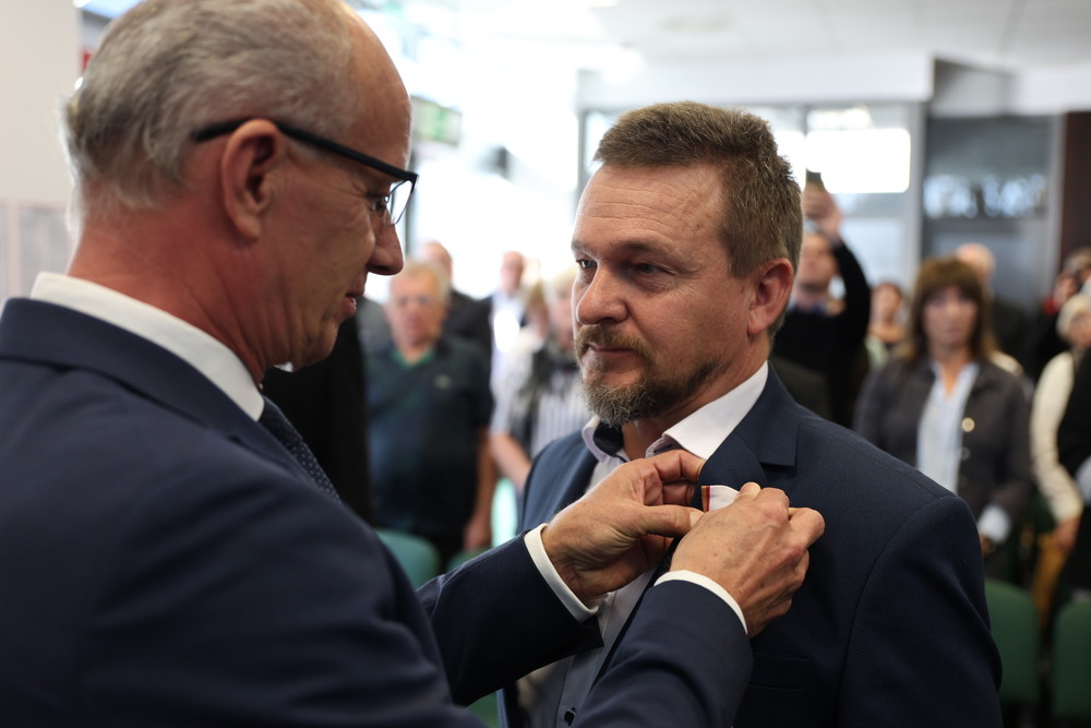 Uroczystość wręczenia Krzyży Wolności i Solidarności – Wrocław, 4 listopada 2025. Fot. Maciej Parysek (IPN)