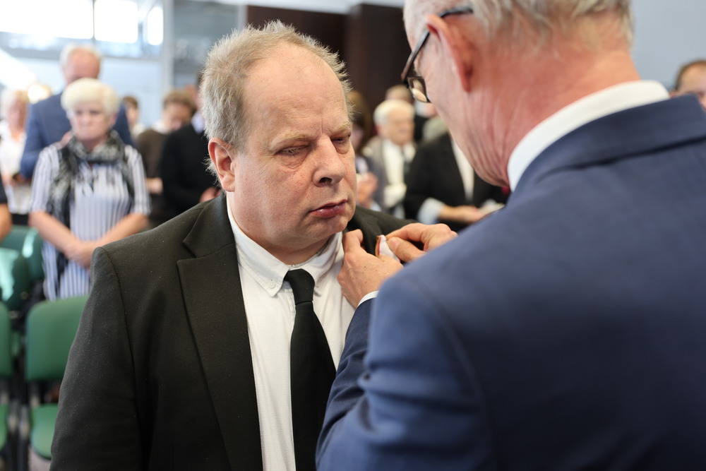 Uroczystość wręczenia Krzyży Wolności i Solidarności – Wrocław, 4 listopada 2025. Fot. Maciej Parysek (IPN)
