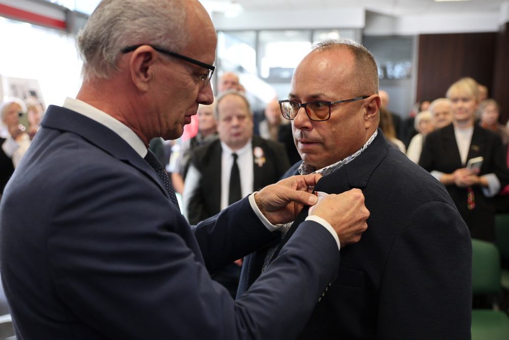 Uroczystość wręczenia Krzyży Wolności i Solidarności – Wrocław, 4 listopada 2025. Fot. Maciej Parysek (IPN)