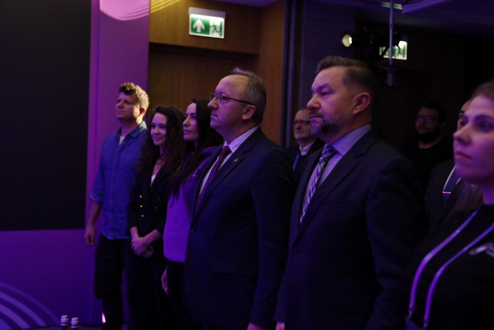 Finał ogólnopolskiego konkursu HISTHACK – Warszawa, 6 listopada 2025. Fot. Krzysztof Kapłon (IPN)