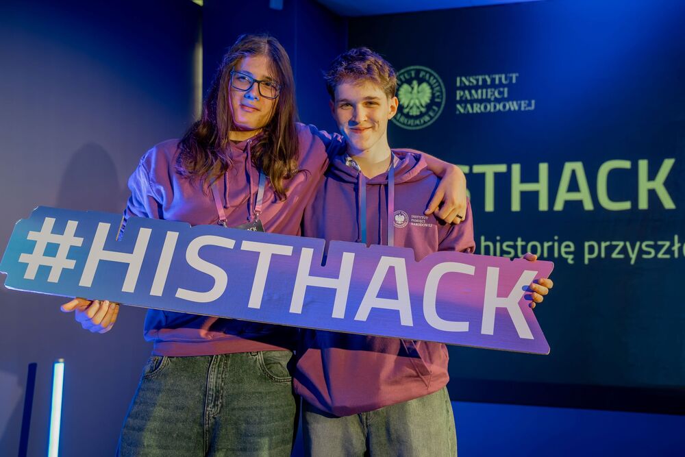 Finał ogólnopolskiego konkursu HISTHACK – Warszawa, 6 listopada 2025. Fot. Proidea