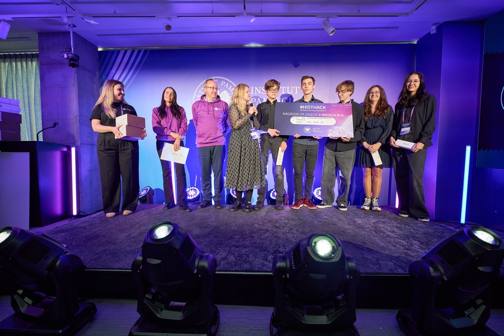 Finał II edycji ogólnopolskiego konkursu HISTHACK, Warszawa, 14 listopada 2025, fot. Krzysztof Kapłon, IPN