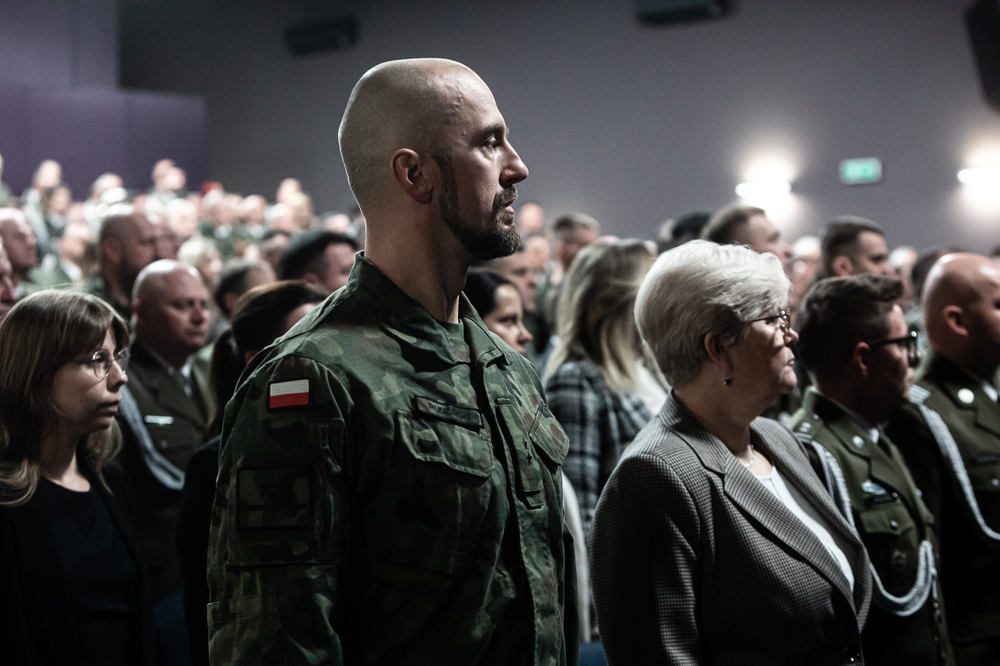 Medal Reipublicae Memoriae Meritum dla Wojska Obrony Terytorialnej – Zegrze, 7 listopada 2025. Fot. Sławek Kasper (IPN)