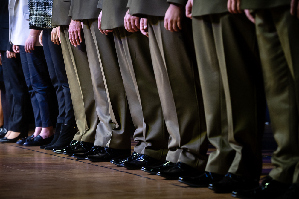 Medal Reipublicae Memoriae Meritum dla Wojska Obrony Terytorialnej – Zegrze, 7 listopada 2025. Fot. Sławek Kasper (IPN)