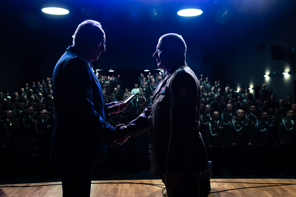 Medal Reipublicae Memoriae Meritum dla Wojska Obrony Terytorialnej – Zegrze, 7 listopada 2025. Fot. Sławek Kasper (IPN)