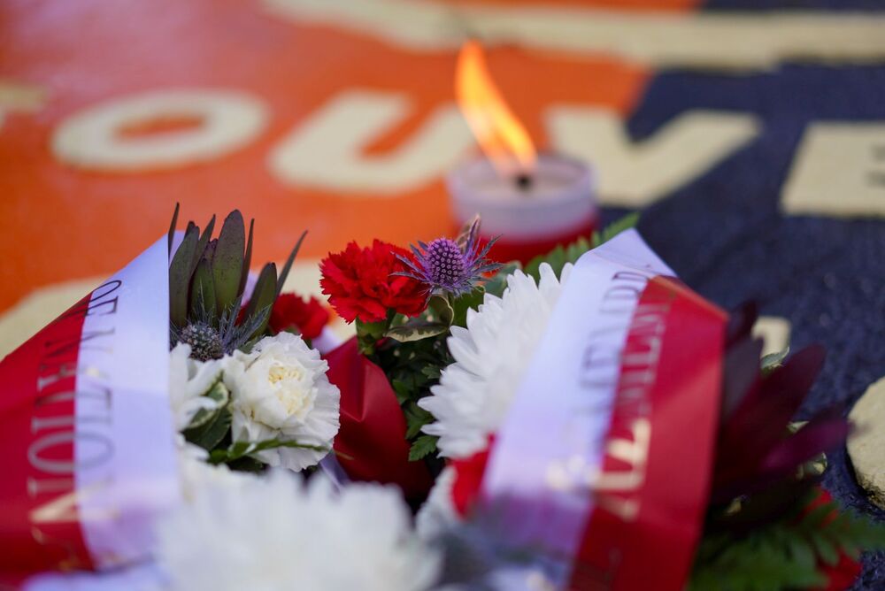 Obchody Narodowego Święta Niepodległości w Douglas – 8 listopada 2025. Fot. Mateusz Niegowski (IPN)