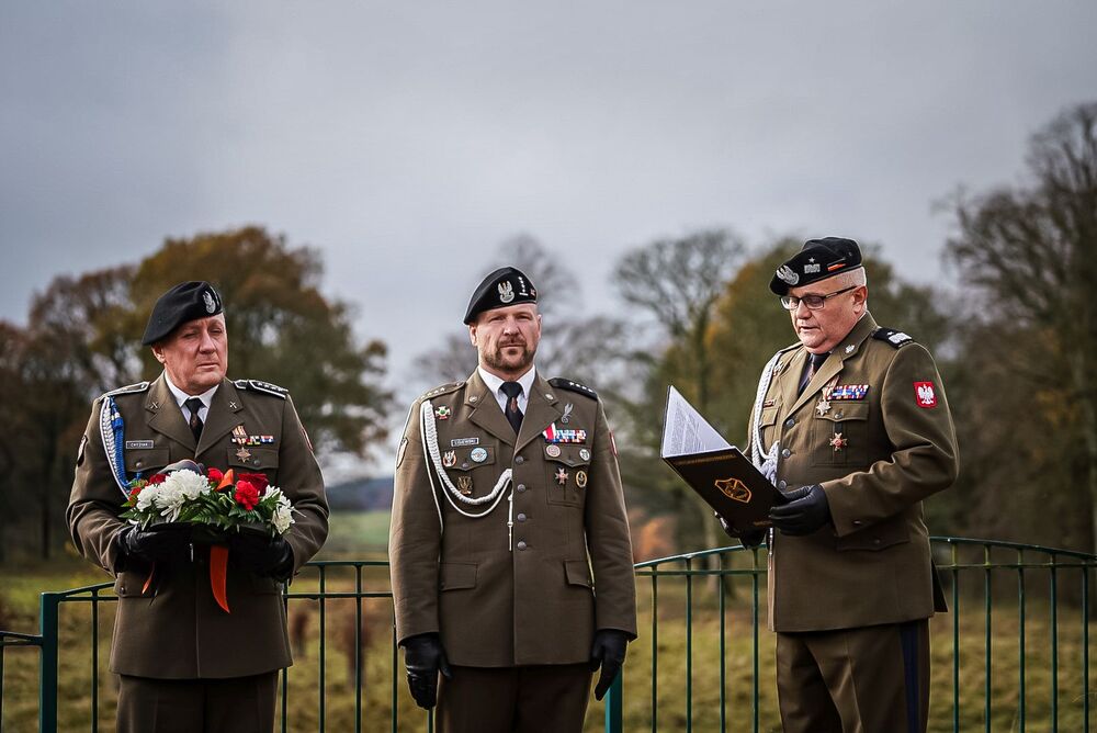 Obchody Narodowego Święta Niepodległości w Douglas – 8 listopada 2025. Fot. Mateusz Niegowski (IPN)