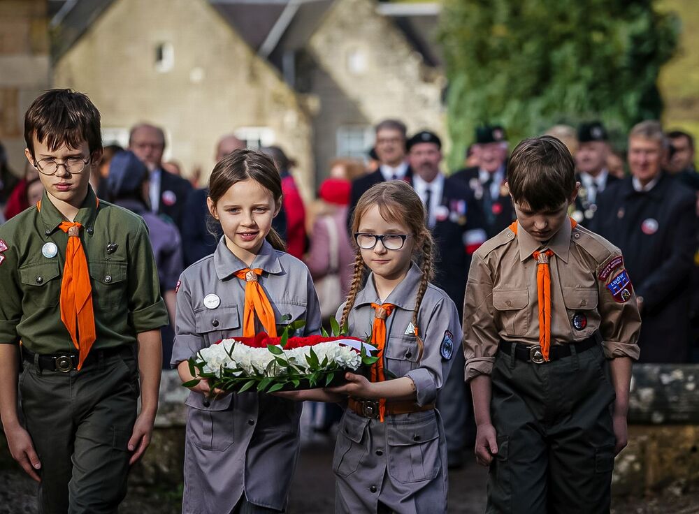 Obchody Narodowego Święta Niepodległości w Douglas – 8 listopada 2025. Fot. Mateusz Niegowski (IPN)