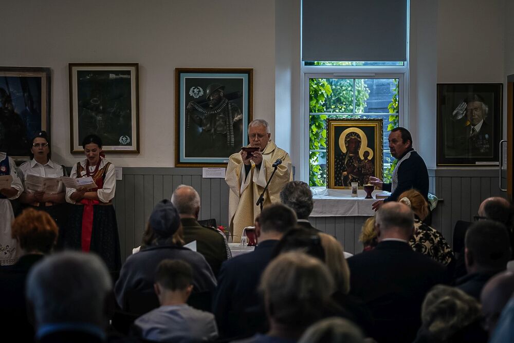 Obchody Narodowego Święta Niepodległości w Douglas – 8 listopada 2025. Fot. Mateusz Niegowski (IPN)