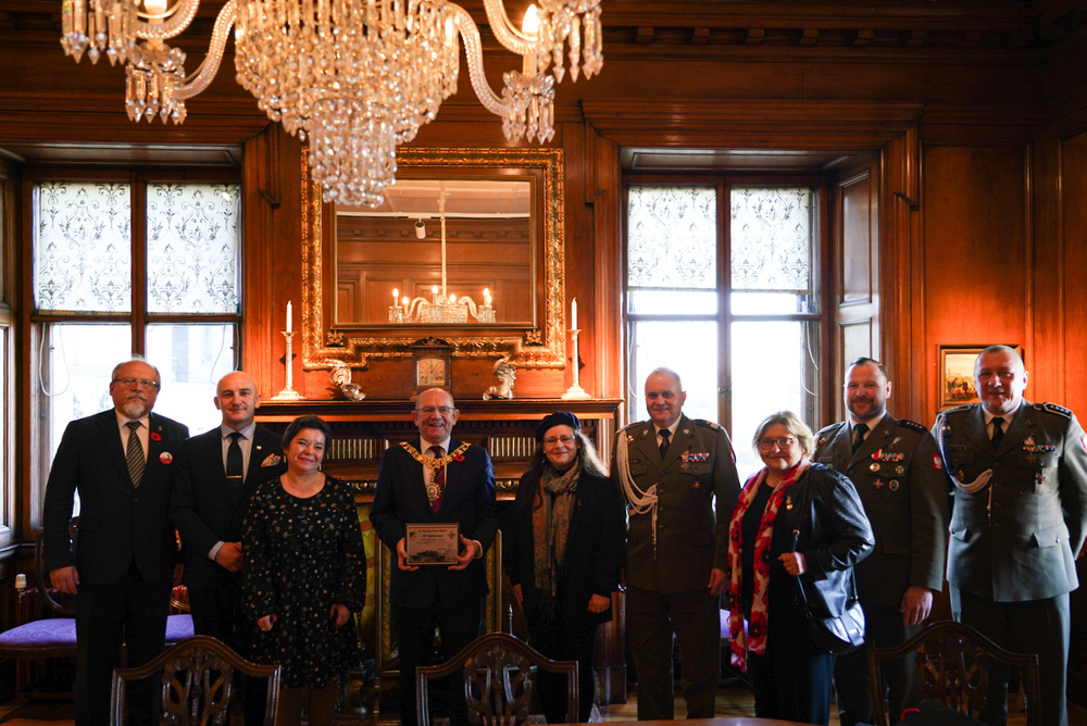 Spotkanie z  Robertem Aldridge, Lordem Provostem Edynburga – 10 listopada 2025 r., fot. Mateusz Niegowski (IPN)