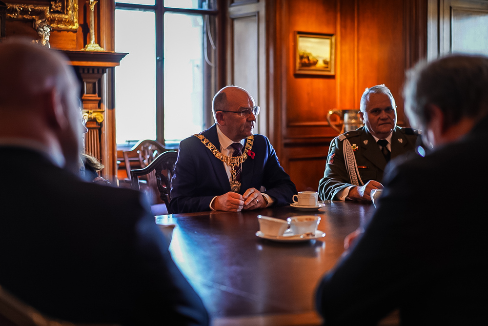 Spotkanie z  Robertem Aldridge, Lordem Provostem Edynburga – 10 listopada 2025 r., fot. Mateusz Niegowski (IPN)