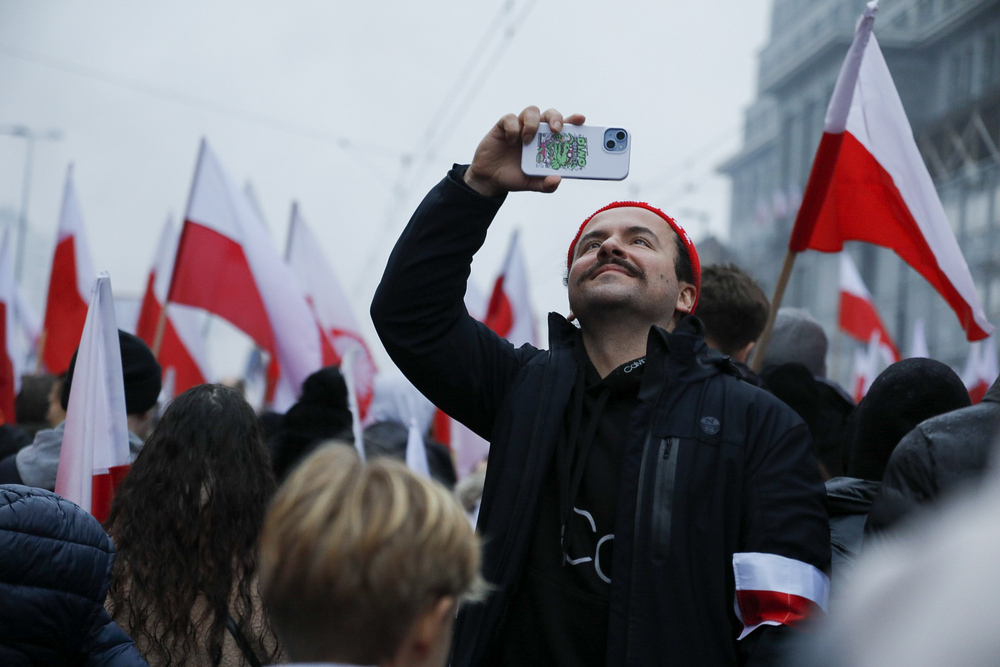 Marsz Niepodległości, Warszawa – 11 listopada 2025, fot. Krzysztof Kapłon (IPN)