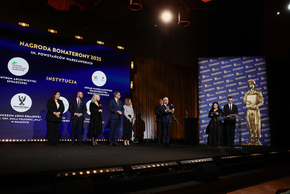 Gala Nagrody BohaterONy 2025 im. Powstańców Warszawskich – Warszawa, 12 listopada 2025. Fot. Sławek Kasper (IPN)