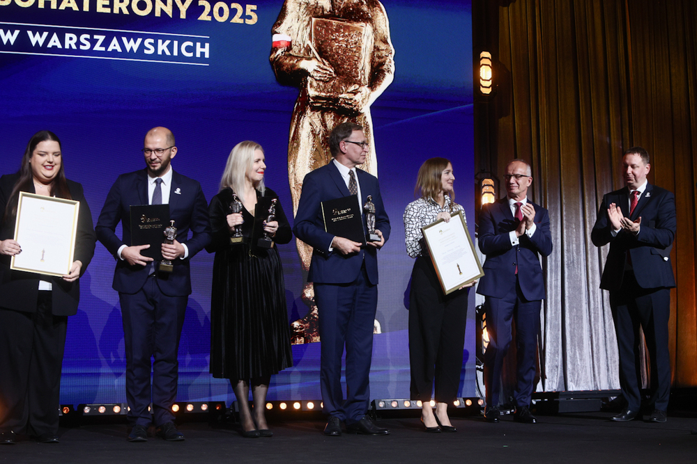 Gala Nagrody BohaterONy 2025 im. Powstańców Warszawskich – Warszawa, 12 listopada 2025. Fot. Sławek Kasper (IPN)