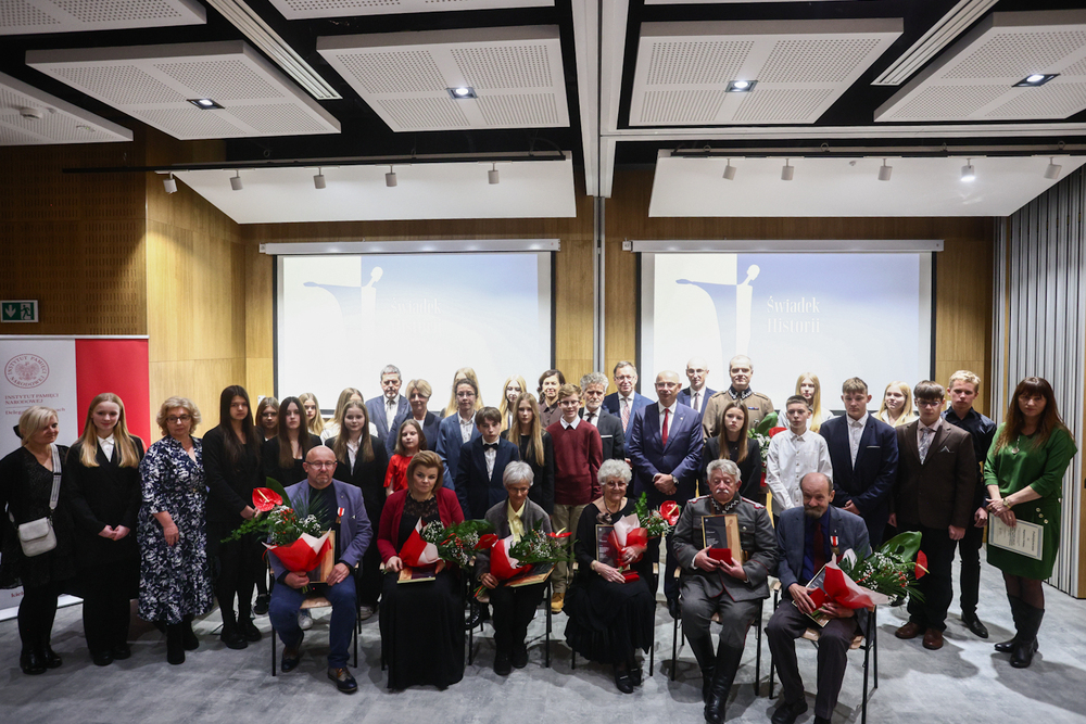 Gala XIV edycji nagrody „Świadek Historii” – Kielce, 14 listopada 2025. Fot. Sławek Kasper (IPN)
