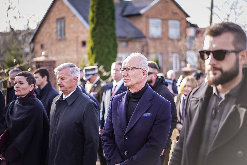 Pogrzeb żołnierzy Wojska Polskiego w Mościskach – 14 listopada 2025. Fot. Mateusz Niegowski (IPN)