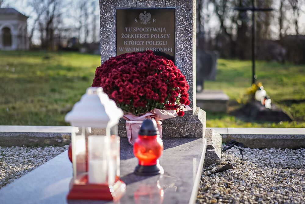 Pogrzeb żołnierzy Wojska Polskiego w Mościskach – 14 listopada 2025. Fot. Mateusz Niegowski (IPN)