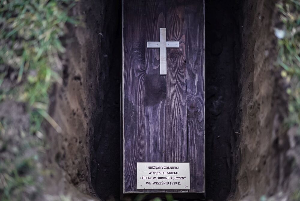 Pogrzeb żołnierzy Wojska Polskiego w Mościskach – 14 listopada 2025. Fot. Mateusz Niegowski (IPN)