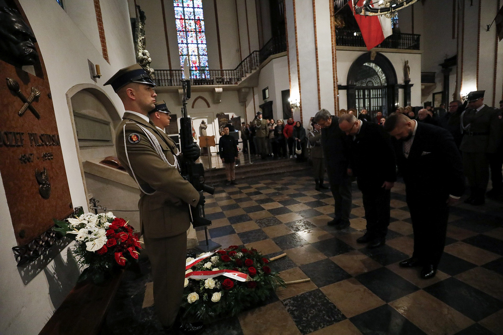 Msza św. w intencji Odbudowy Ducha Narodu Polskiego. Fot. Krzysztof Kapłon (IPN)