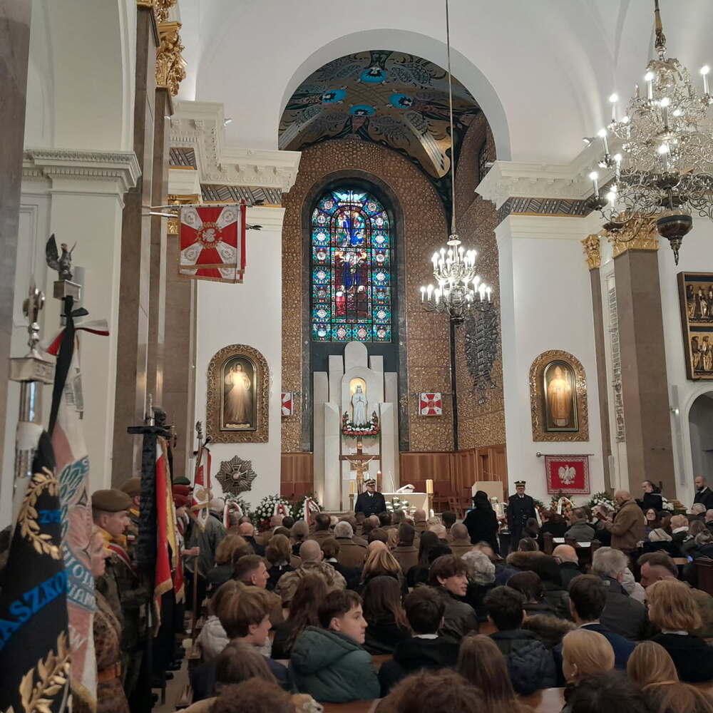 Pożegnanie Zbigniewa Rylskiego – Warszawa, 18 listopada 2025. Fot. IPN