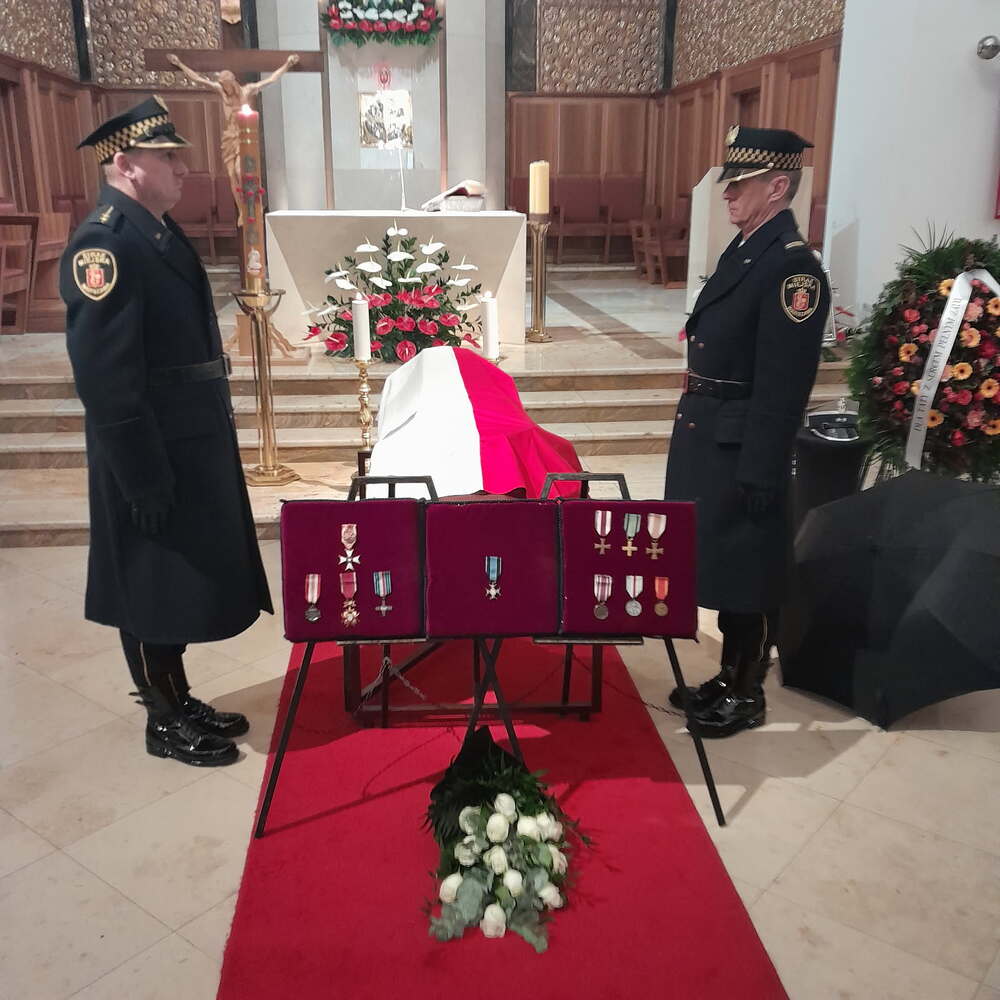 Pożegnanie Zbigniewa Rylskiego – Warszawa, 18 listopada 2025. Fot. IPN