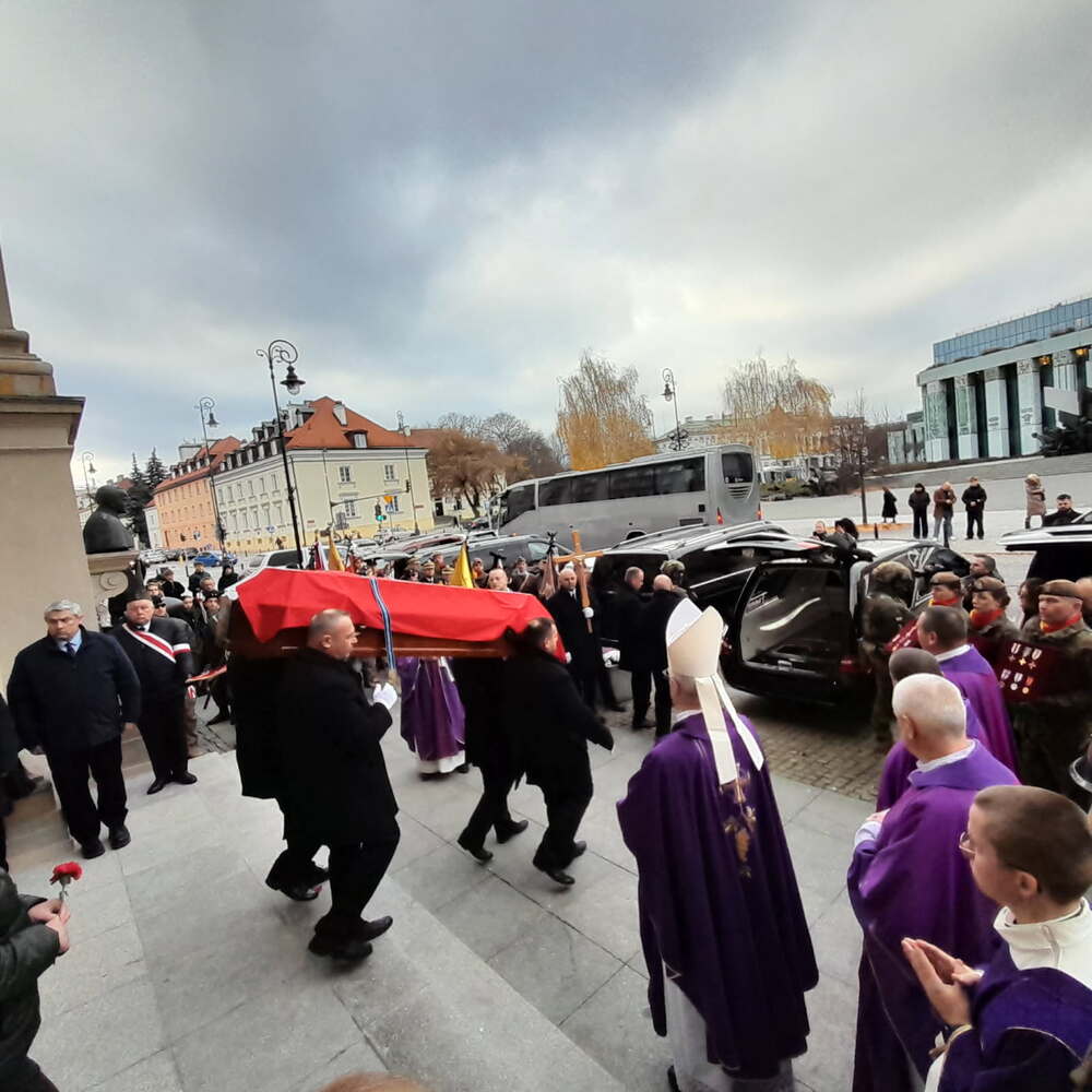 Pożegnanie Zbigniewa Rylskiego – Warszawa, 18 listopada 2025. Fot. IPN
