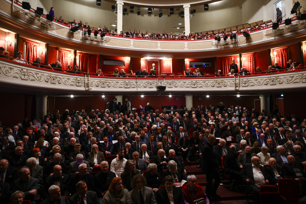 Inauguracja obchodów 45. rocznicy rejestracji Niezależnego Samorządnego Związku Zawodowego „Solidarność” – Warszawa, 18 listopada 2025. Fot. Sławek Kasper (IPN)