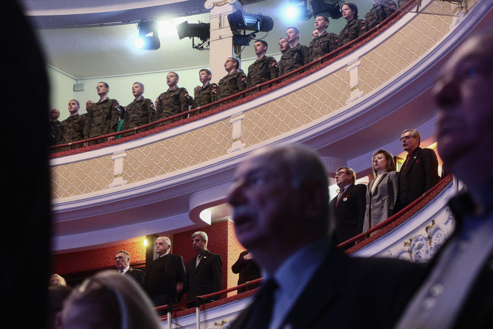 Inauguracja obchodów 45. rocznicy rejestracji Niezależnego Samorządnego Związku Zawodowego „Solidarność” – Warszawa, 18 listopada 2025. Fot. Sławek Kasper (IPN)