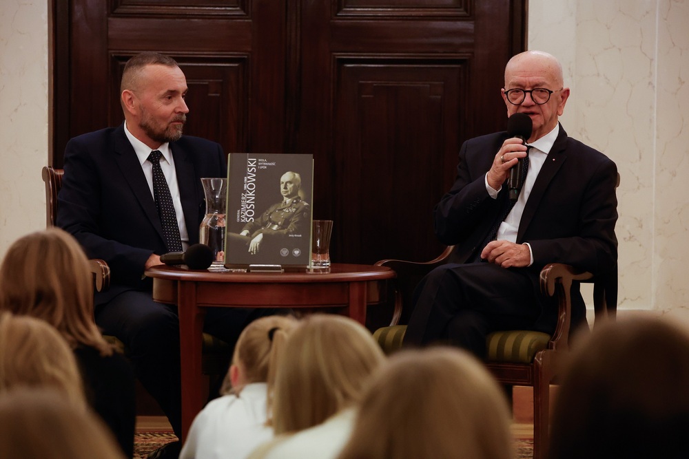 Promocja albumu „Generał Kazimierz Sosnkowski 1885–1969. Wola, wytrwałość i upór”. Warszawa, Pałac Prezydencki, 19 listopada 2025 r. Fot. Krzysztof Kapłon (IPN)