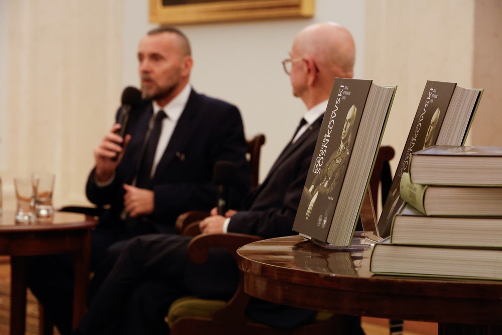 Promocja albumu „Generał Kazimierz Sosnkowski 1885–1969. Wola, wytrwałość i upór”. Warszawa, Pałac Prezydencki, 19 listopada 2025 r. Fot. Krzysztof Kapłon (IPN)