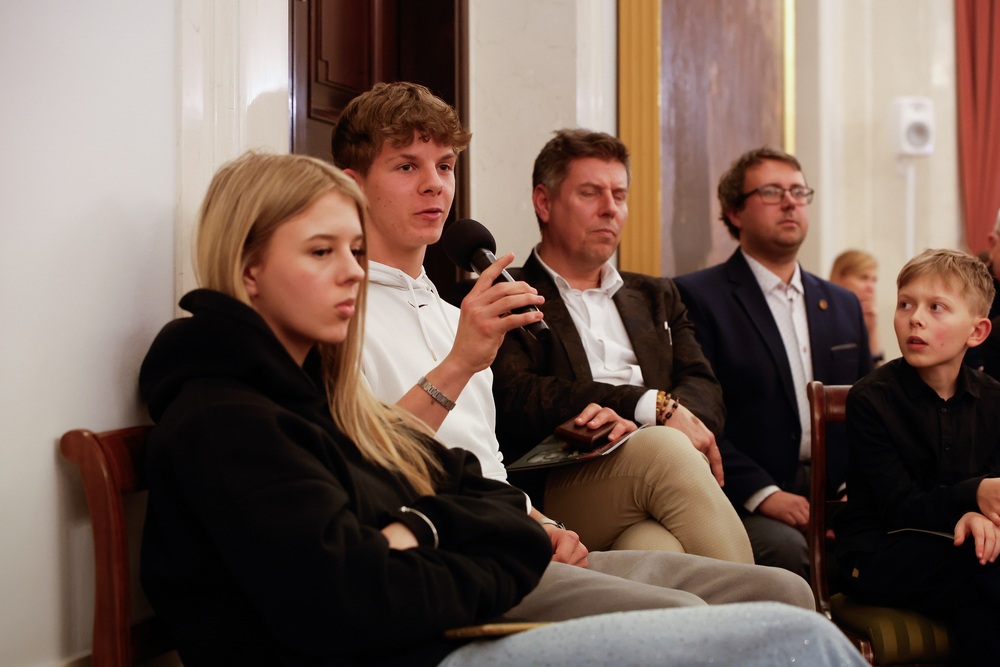 Promocja albumu „Generał Kazimierz Sosnkowski 1885–1969. Wola, wytrwałość i upór”. Warszawa, Pałac Prezydencki, 19 listopada 2025 r. Fot. Krzysztof Kapłon (IPN)