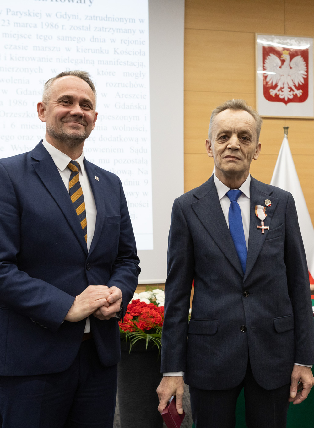 Uroczystość wręczenia Krzyży Wolności i Solidarności w Delegaturze IPN w Bydgoszczy – 19 listopada 2025. Fot. Roman Jocher (IPN)