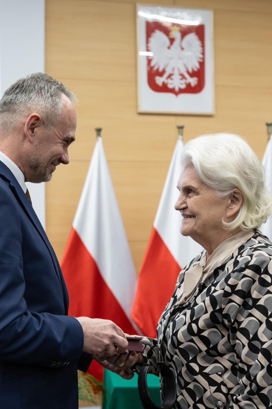 Uroczystość wręczenia Krzyży Wolności i Solidarności w Delegaturze IPN w Bydgoszczy – 19 listopada 2025. Fot. Roman Jocher (IPN)