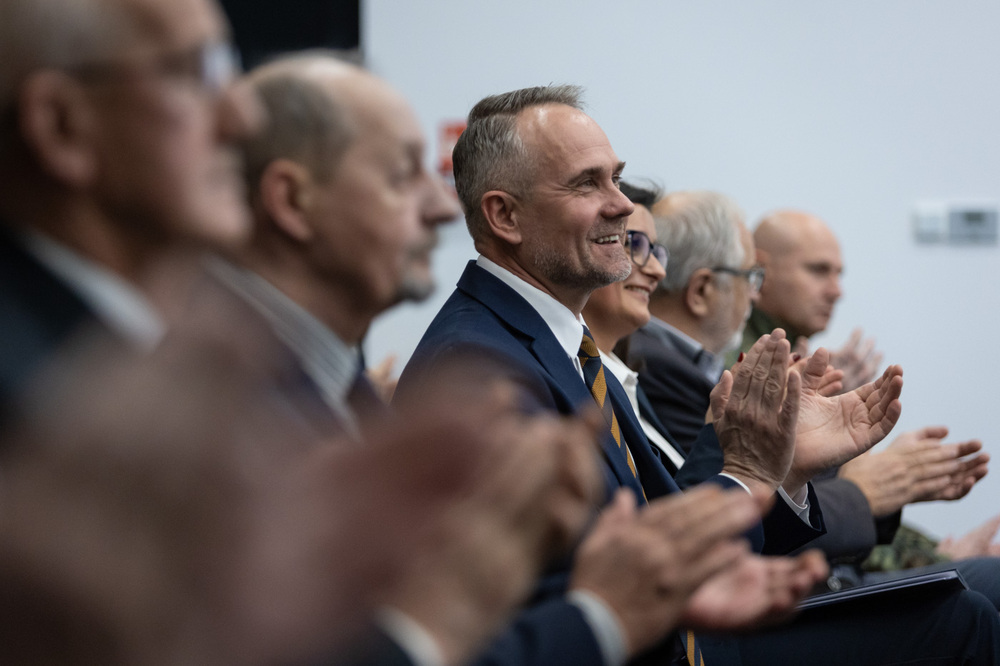 Uroczystość wręczenia Krzyży Wolności i Solidarności w Delegaturze IPN w Bydgoszczy – 19 listopada 2025. Fot. Roman Jocher (IPN)