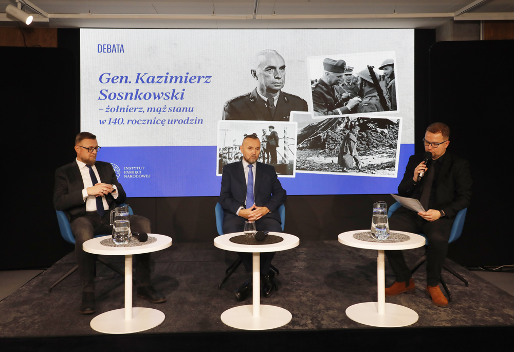 Debata naukowa „Gen. Kazimierz Sosnkowski – żołnierz, mąż stanu w 140 rocznicę urodzin” – Warszawa, 17 listopada 2025. Fot. Piotr Życieński (IPN)