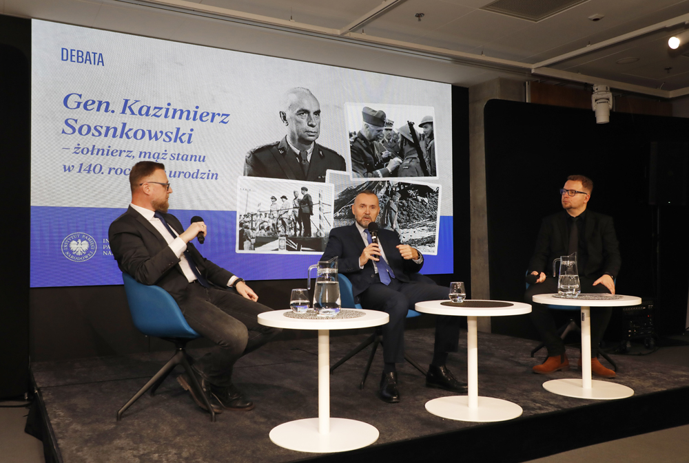Debata naukowa „Gen. Kazimierz Sosnkowski – żołnierz, mąż stanu w 140 rocznicę urodzin” – Warszawa, 17 listopada 2025. Fot. Piotr Życieński (IPN)