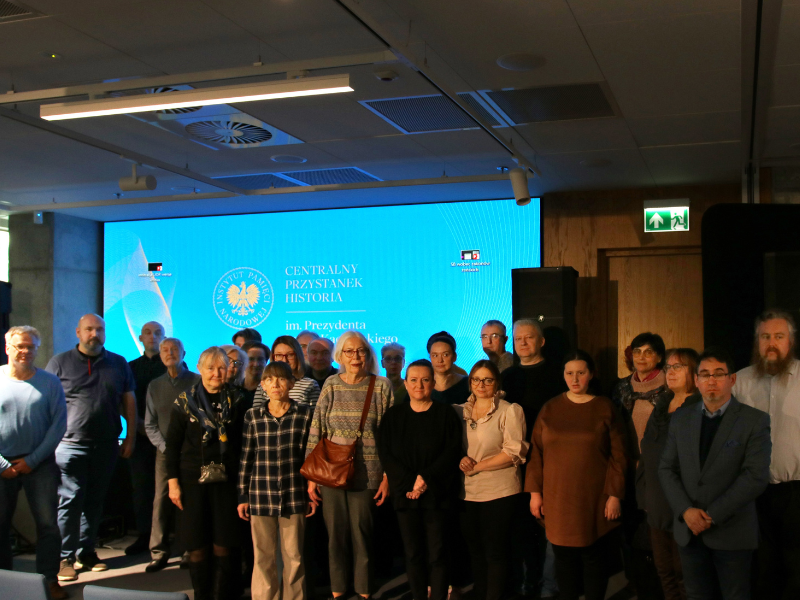 „Getto warszawskie 1940–1943 – historia znana i nieznana” – warsztaty doskonalące dla nauczycieli i edukatorów – Warszawa, 22 listopada 2025. Fot. Agnieszka Szajewska (IPN)