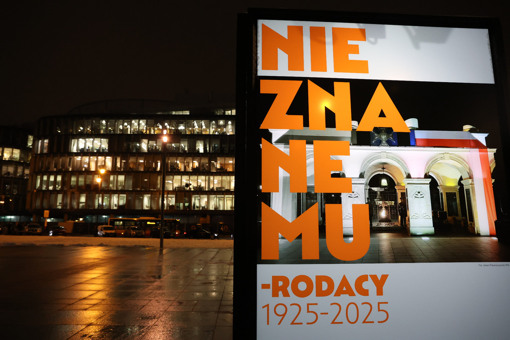 Wernisaż wystawy „Nieznanemu – Rodacy. 1925–2025” – Warszawa, 24 listopada 2025. Fot. Krzysztof Kapłon (IPN)