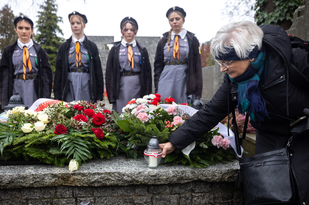 30. rocznica śmierci Grażyny Lipińskiej – niezłomnej patriotki, bohaterki najnowszej historii Polski – Warszawa, 26–27 listopada 2025. Fot. Sławek Kasper (IPN)