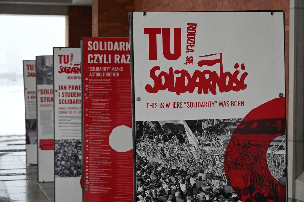 Kraków. Spotkanie z okazji 45. rocznicy rejestracji „Solidarności”. Fot. Żaneta Wierzgacz i Janusz Ślęzak (IPN)