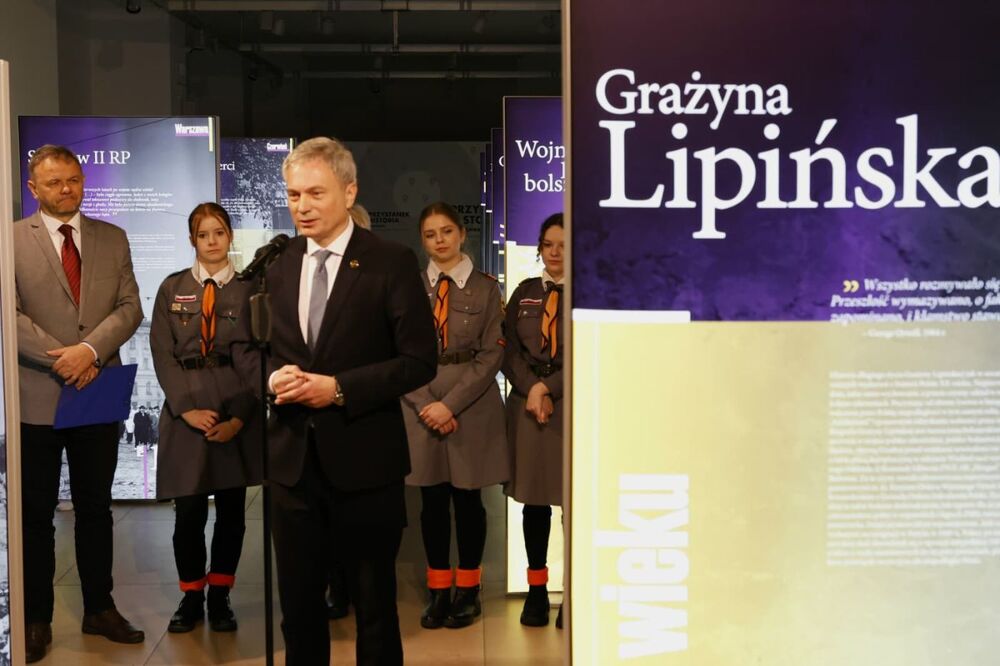 30. rocznica śmierci Grażyny Lipińskiej – niezłomnej patriotki, bohaterki najnowszej historii Polski – Warszawa, 26 listopada 2025. Fot. Marcin Jurkiewicz (IPN)