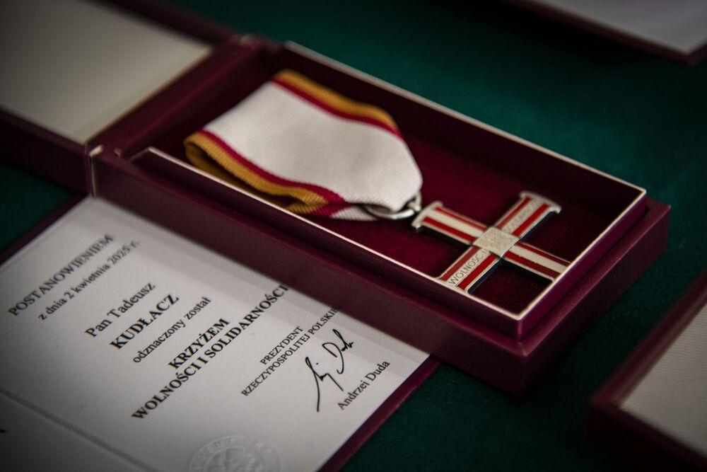 Kraków. Spotkanie z okazji 45. rocznicy rejestracji „Solidarności”. Fot. Żaneta Wierzgacz i Janusz Ślęzak (IPN)