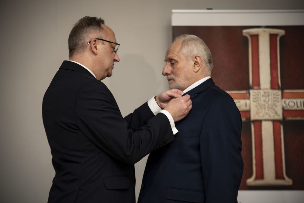 Kraków. Spotkanie z okazji 45. rocznicy rejestracji „Solidarności”. Fot. Żaneta Wierzgacz i Janusz Ślęzak (IPN)