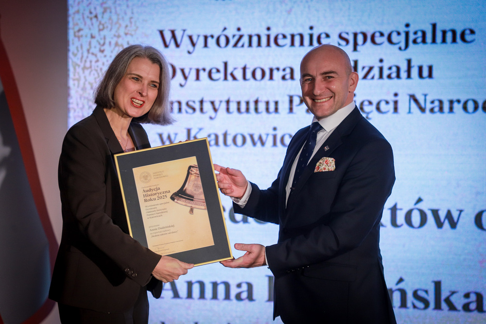 Gala finałowa ogólnopolskiego konkursu „Audycja Historyczna Roku”. Białystok, 26 listopada 2025 r. Fot. Paula Prudziłowicz (IPN)