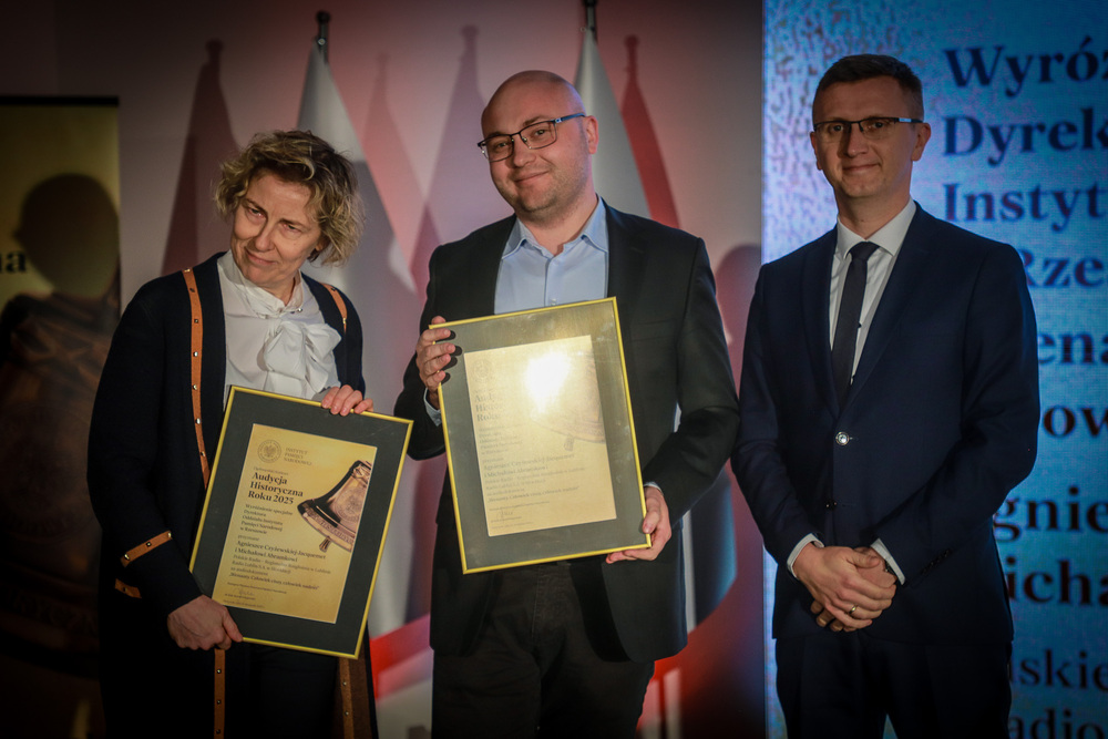 Gala finałowa ogólnopolskiego konkursu „Audycja Historyczna Roku”. Białystok, 26 listopada 2025 r. Fot. Paula Prudziłowicz (IPN)
