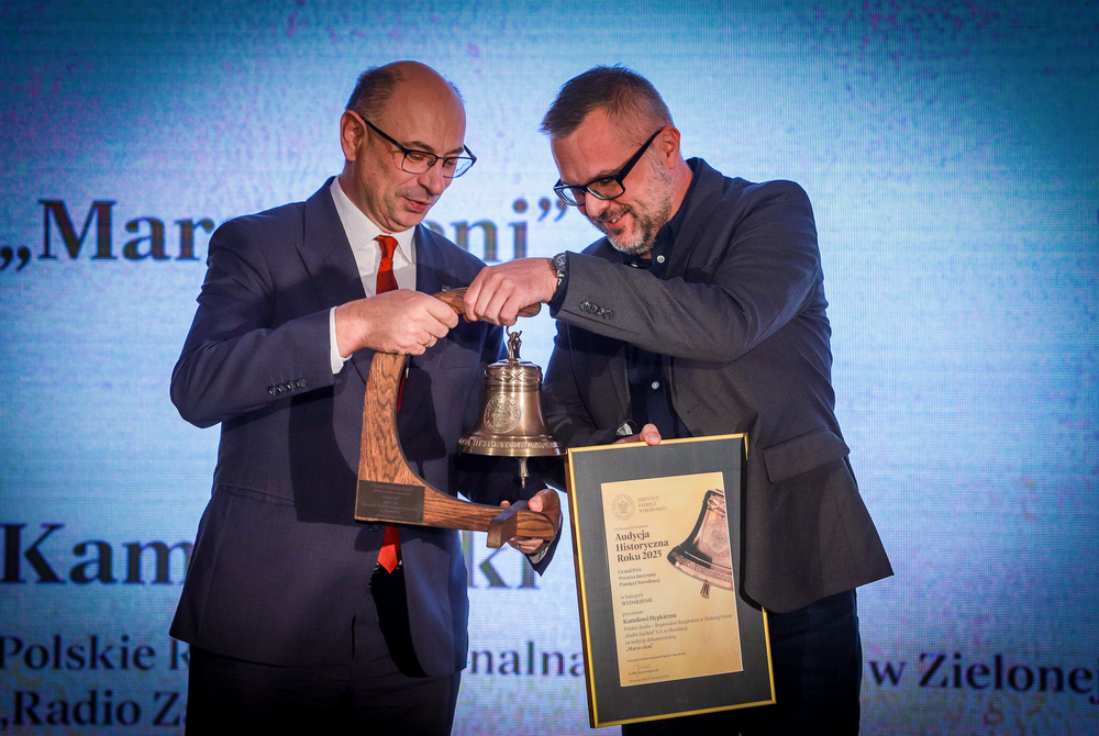 Gala finałowa ogólnopolskiego konkursu „Audycja Historyczna Roku”. Białystok, 26 listopada 2025 r. Fot. Paula Prudziłowicz (IPN)