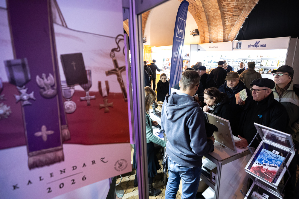 Wydawnictwo IPN na 33. Targach Książki Historycznej – Warszawa, 27 listopada 2025. Fot. Sławek Kasper (IPN)