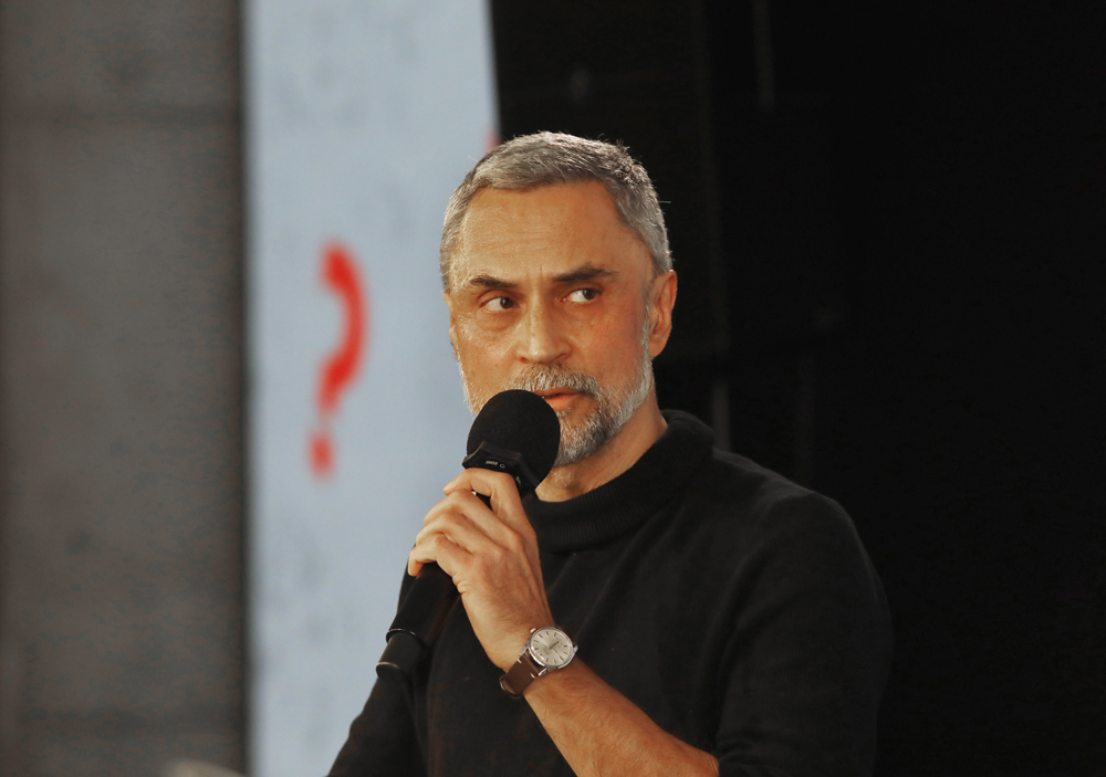 Spotkanie z cyklu „Tajemnice bezpieki” – Warszawa, 27 listopada 2025. Na zdj. ppłk dr Marek Świerczek. Fot. Piotr Życieński (IPN)