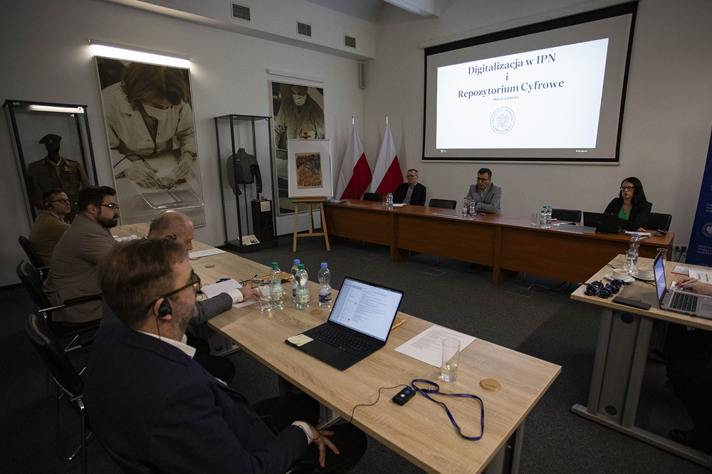 Wizyta przedstawicieli słowackiego Instytutu Pamięci Narodu w AIPN – Warszawa, 3–4 grudnia 2025. Fot. Angelika Kobylarz-Rycak