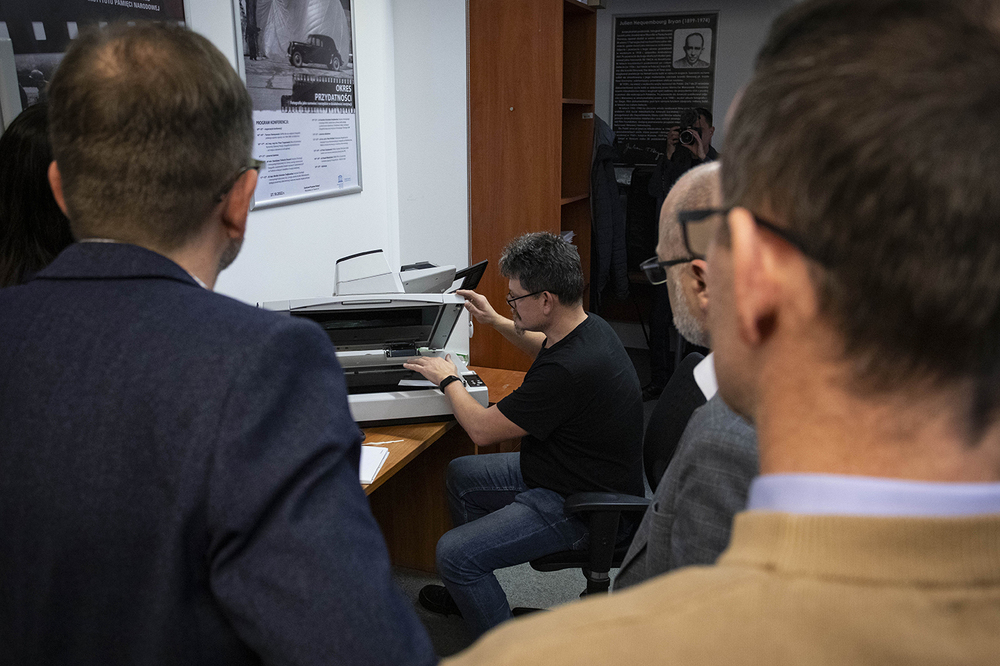 Wizyta przedstawicieli słowackiego Instytutu Pamięci Narodu w AIPN – Warszawa, 3–4 grudnia 2025. Fot. Angelika Kobylarz-Rycak